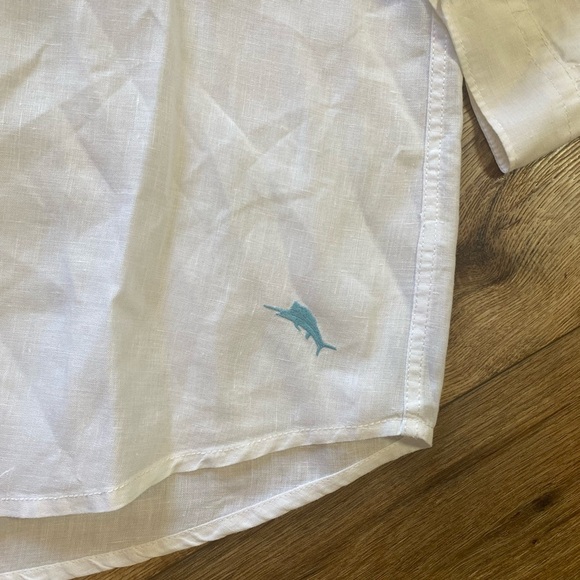 Sea Glass Breezer Linen Shirt Coastal Beach/Surf Vibes - Picture 7 of 14